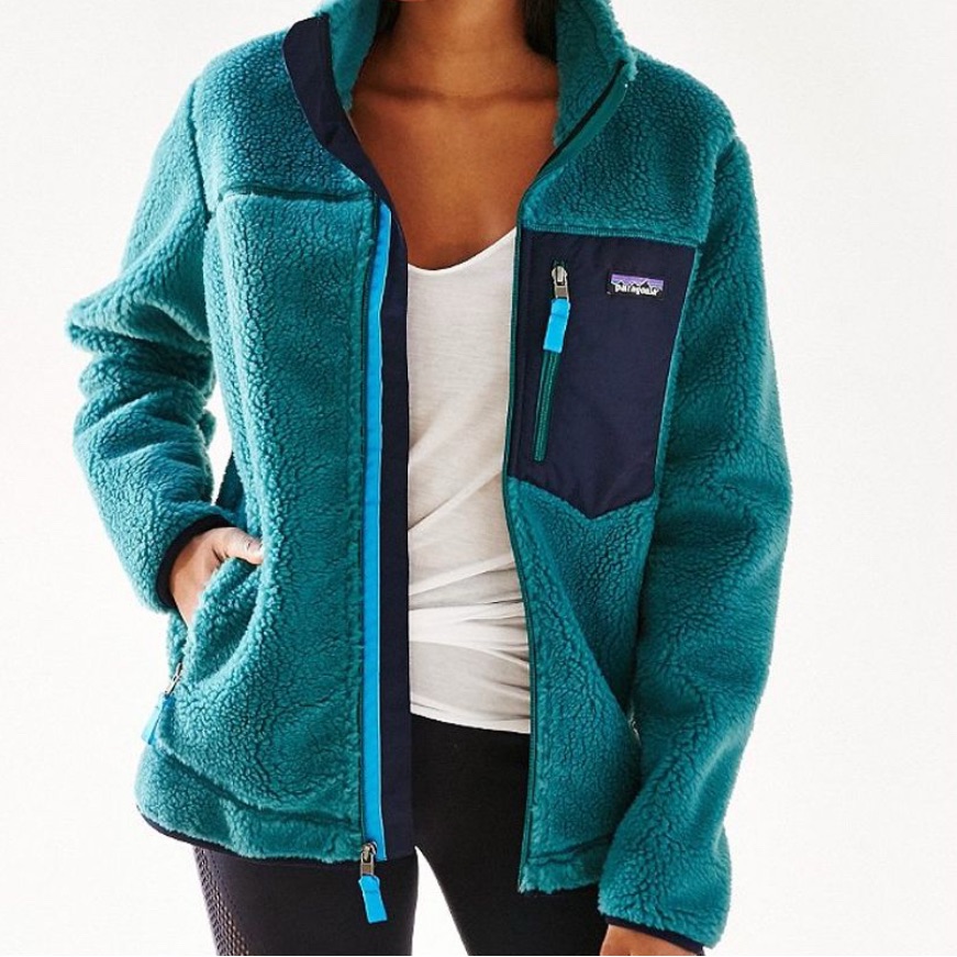 Patagonia Retro X Jacket. Beautiful Teal Color, Xs Size